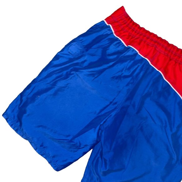 MLB Chicago Cubs Swim Trunks Mens XXL Blue Mesh Baseball Team Genuine Merch - Picture 5 of 8